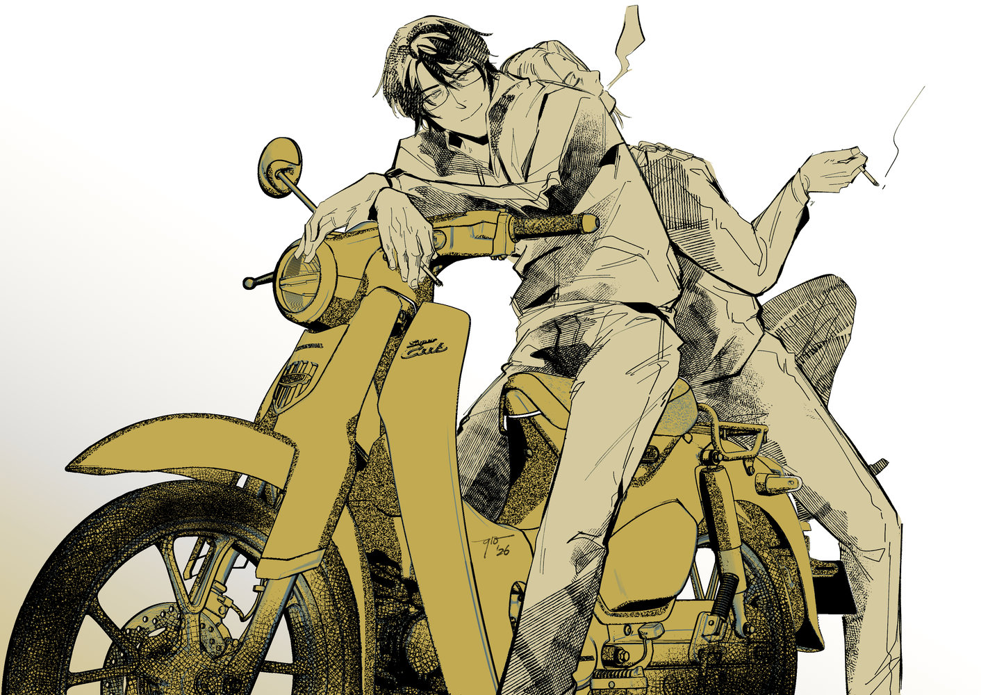 Fanarts. Mostly for that one pair in Saiyuki tho